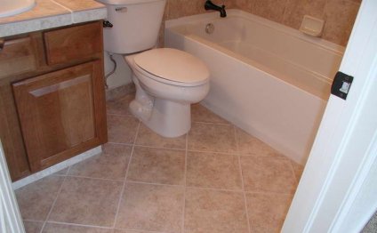 Small Bathroom Floor Tile