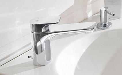 Bathroom taps from Villeroy &