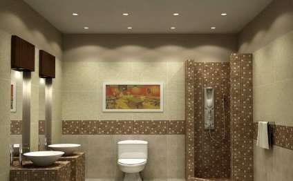 Bathroom lighting design ideas