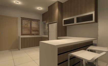 Dry kitchen cabinet design