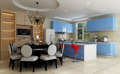 Design kitchen and dining