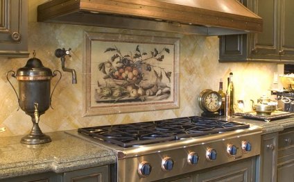 The options of kitchen tile