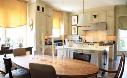 One Wall kitchen with island Design