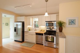 Cottage remodel beautiful clean lines kitchen Kitchen Remodel: 101 Stunning Ideas for Your Kitchen Design
