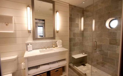 Design for Small bathroom with a shower