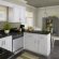 Black and white kitchen cabinets Design