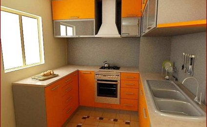 Kitchen Designs for small Kitchens