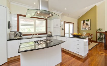 Kitchen Design with island layout