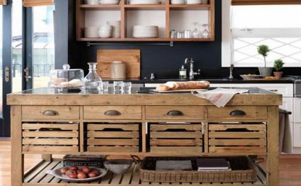 Portable kitchen island Design