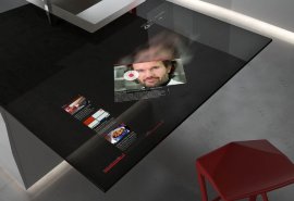 Modern-kitchen-surface-with-Samsung-Galaxy-Tablet