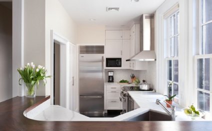 White small kitchen Designs