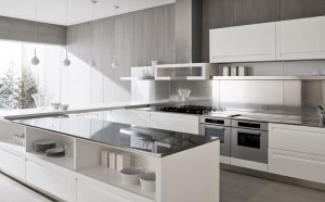 Beautiful white kitchen Design