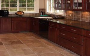 Kitchen floor ceramic Tile Design Ideas