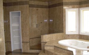 Master bathroom Tile Design