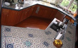 Tile kitchen countertops Design