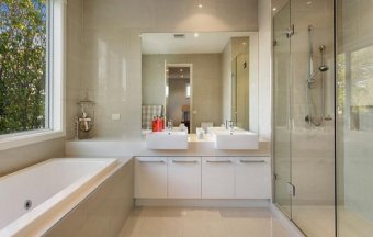 Renovated bathroom