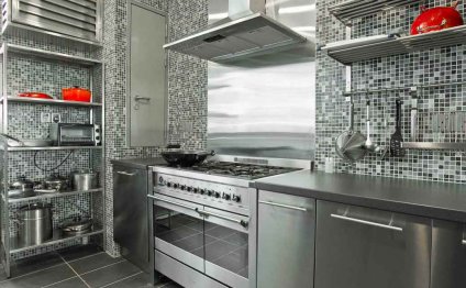 Stainless steel kitchen Design