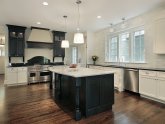 Kitchen Design with Black cabinets