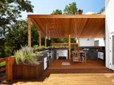 Outdoor kitchen Design for small Spaces