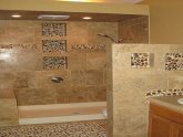 Shower tile Designs for Small bathroom