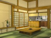 Traditional Japanese kitchen Design