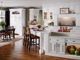 White kitchen cabinets Design