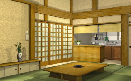 Traditional Japanese kitchen Design