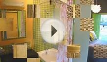Bathroom glass tile design ideas