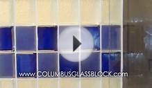 Colored Frosted Etched Glass Block Designs for Windows