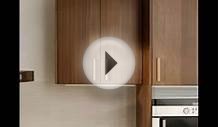 Height adjustable shelves for kitchen cabinets