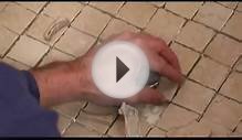 How to Tile a shower floor and curb in your own bathroom