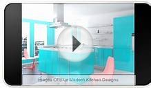 Images Of Blue Modern Kitchen Designs