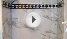 Introducing Designer Shower and Tub Wall Panels with Real
