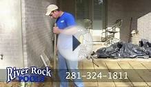 River Rock Pools Outdoor Kitchens and Backyard Kitchens
