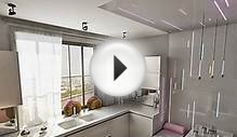 Small kitchen design ideas. Small kitchen interior