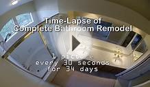 Time-Lapse of Complete Bathroom Remodel