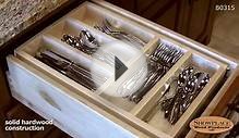 Two-tiered cutlery drawer - Showplace kitchen convenience