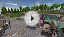 Upper Saddle River Backyard Swimming Pool and Outdoor