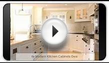 White Modern Kitchen Cabinets Designs